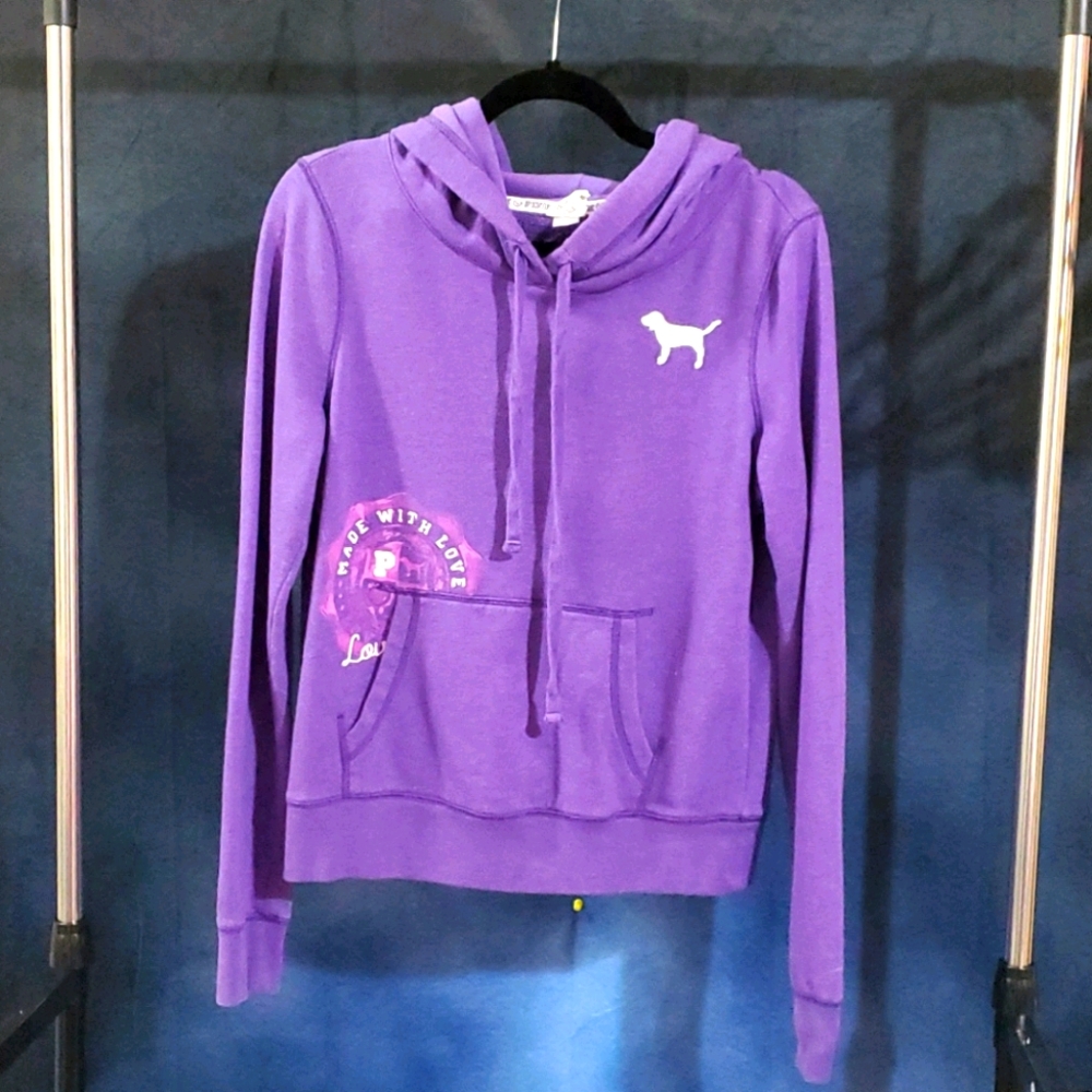 Distress purple VS hoodie
